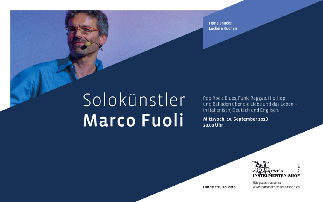Konzert mit Marco Fuoli